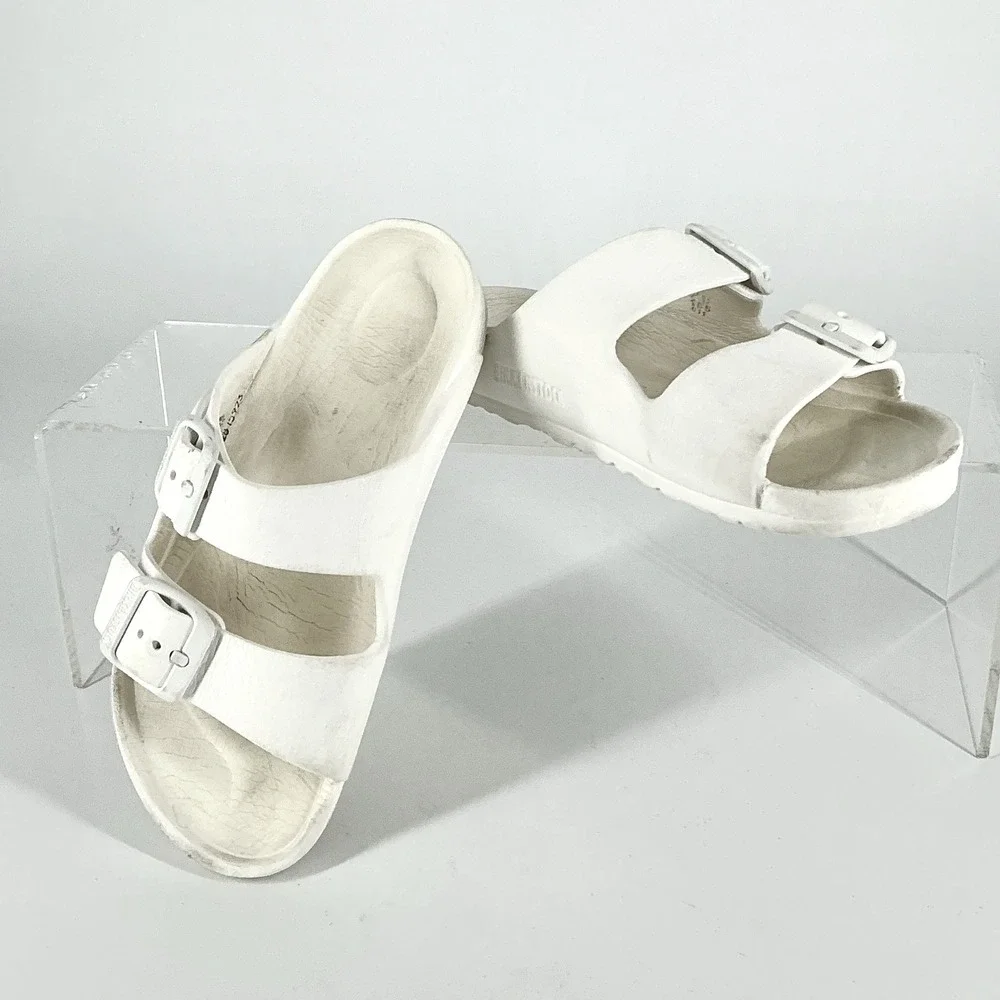 Birkenstock Kids EU 29 US 11 - 1.5 Arizona EVA White Waterproof Sandals 12815923
